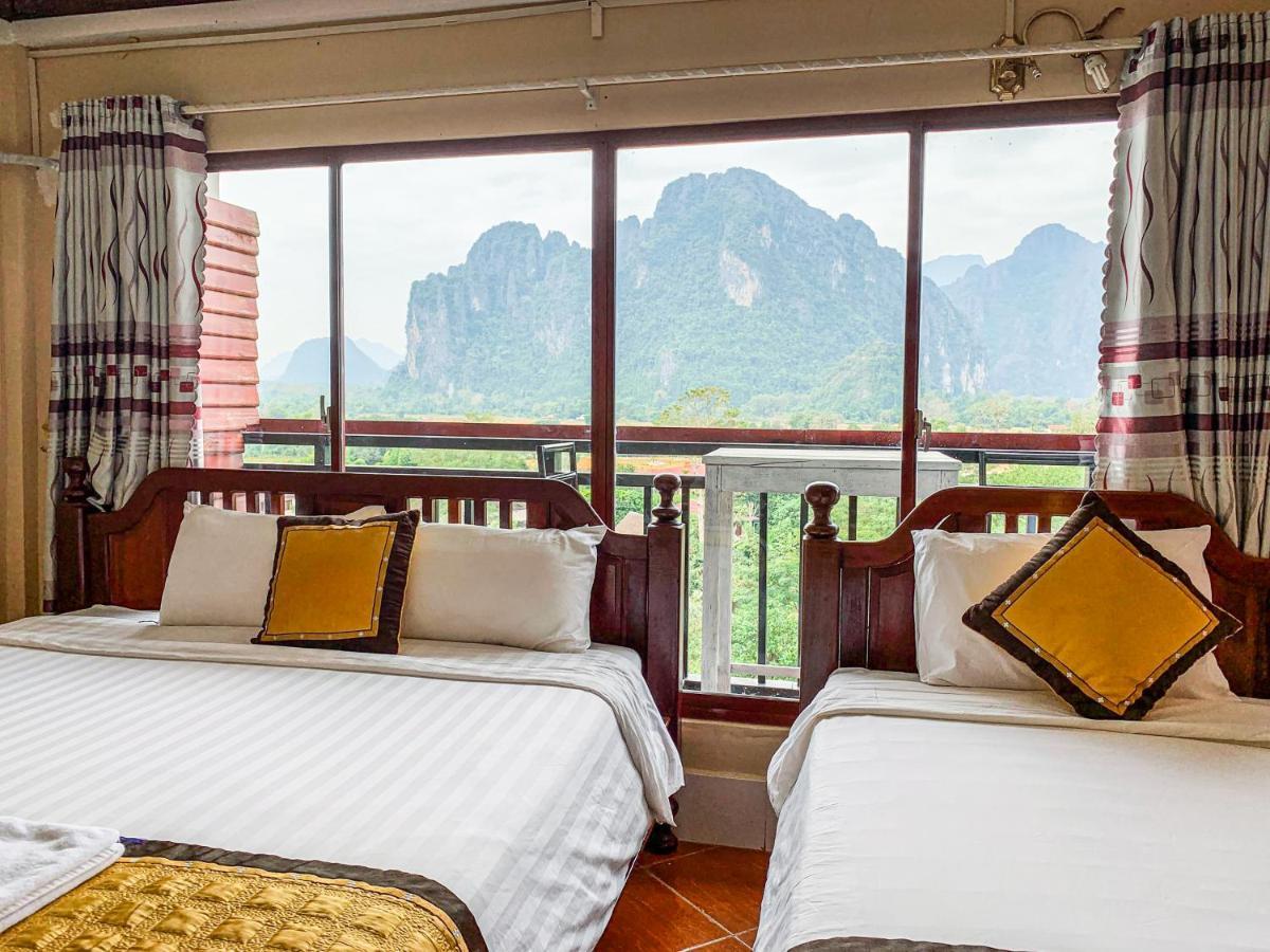 Bountang Mountain View Riverside Hotel Vang Vieng Εξωτερικό φωτογραφία