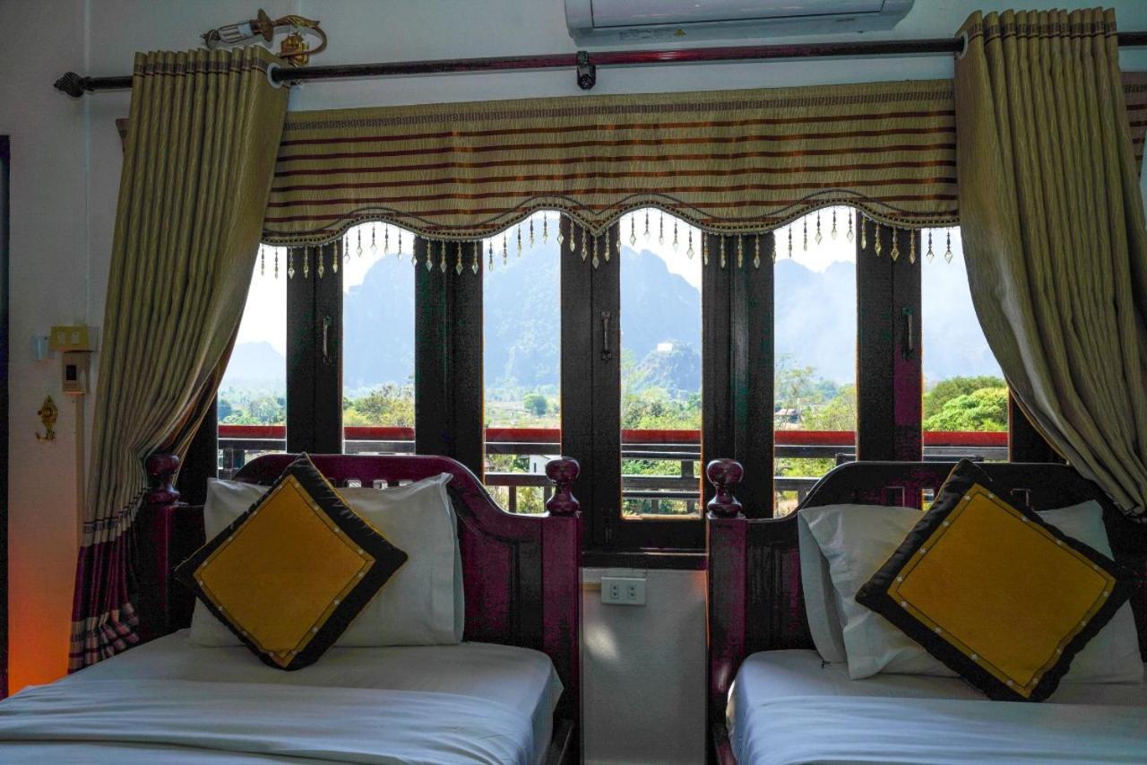 Bountang Mountain View Riverside Hotel Vang Vieng Εξωτερικό φωτογραφία